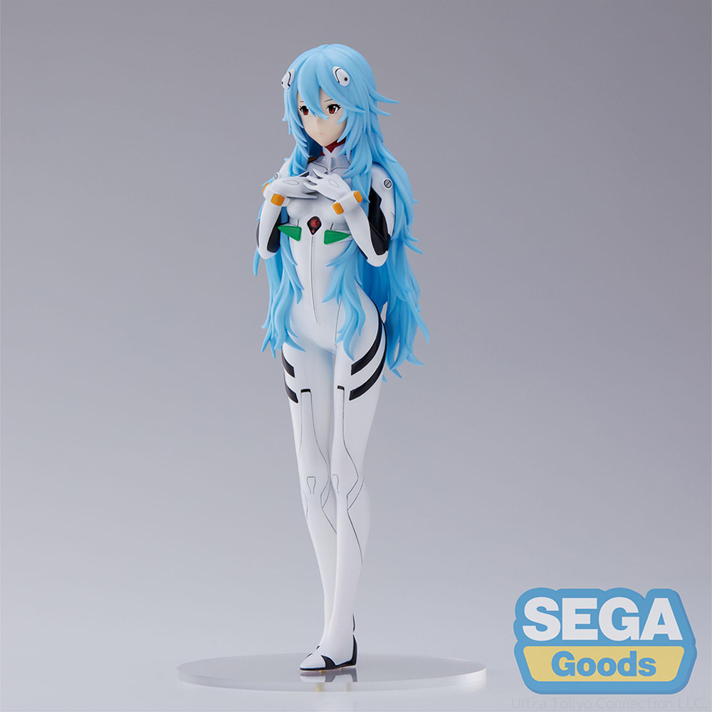 SEGA: Evangelion: 3.0+1.0 Thrice Upon a Time - Rei Ayanami (Long Hair Ver.) SPM Figure