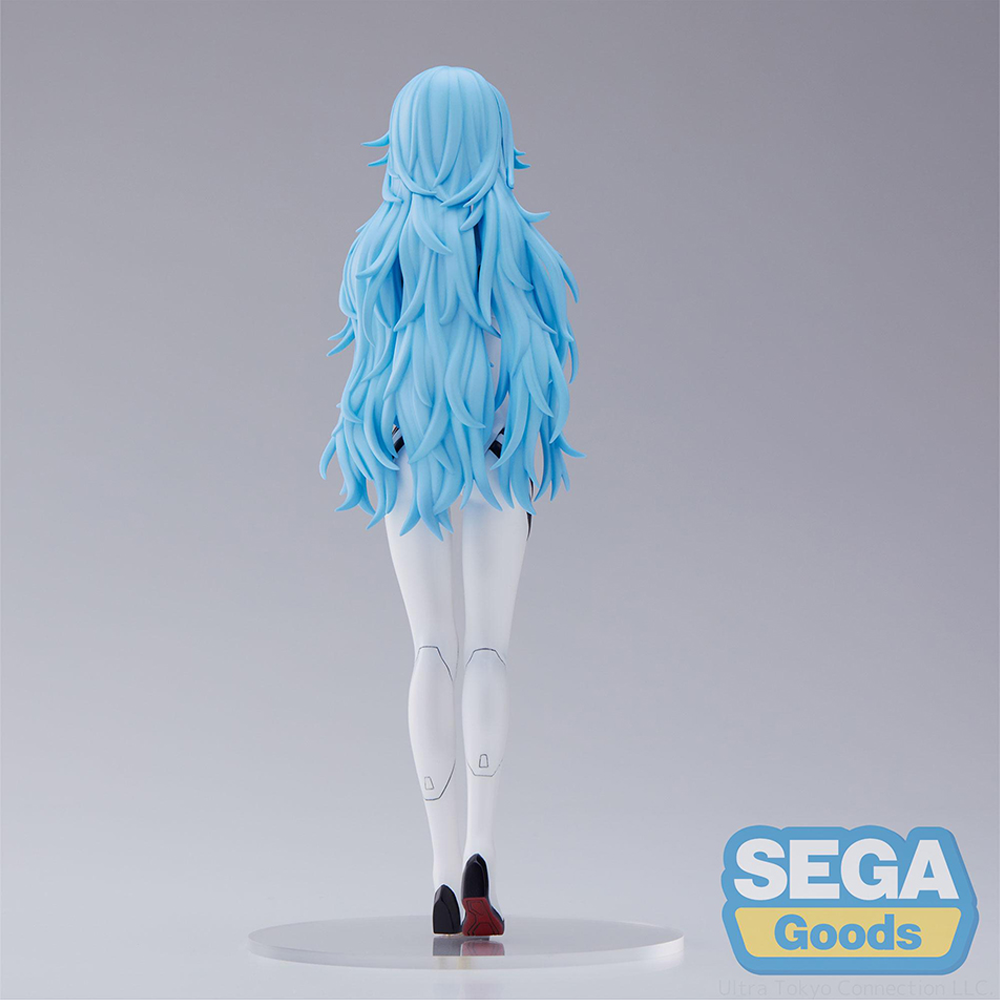 SEGA: Evangelion: 3.0+1.0 Thrice Upon a Time - Rei Ayanami (Long Hair Ver.) SPM Figure