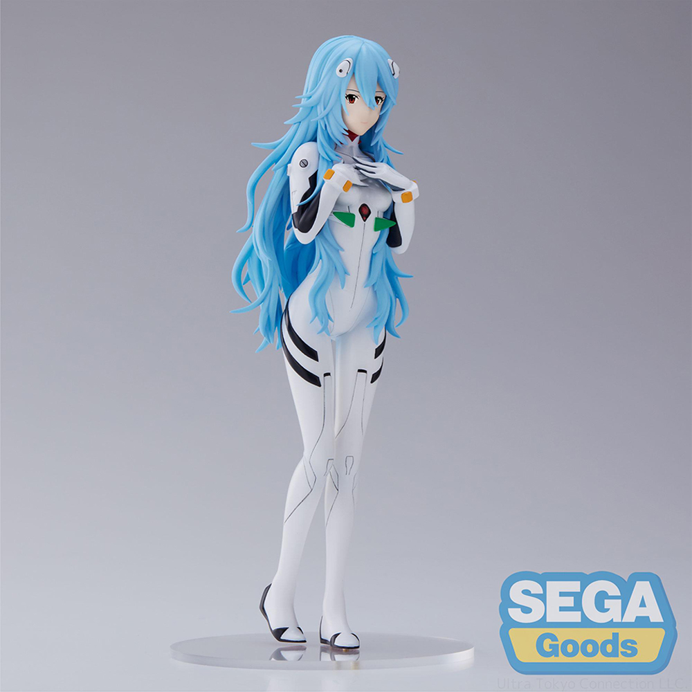 SEGA: Evangelion: 3.0+1.0 Thrice Upon a Time - Rei Ayanami (Long Hair Ver.) SPM Figure