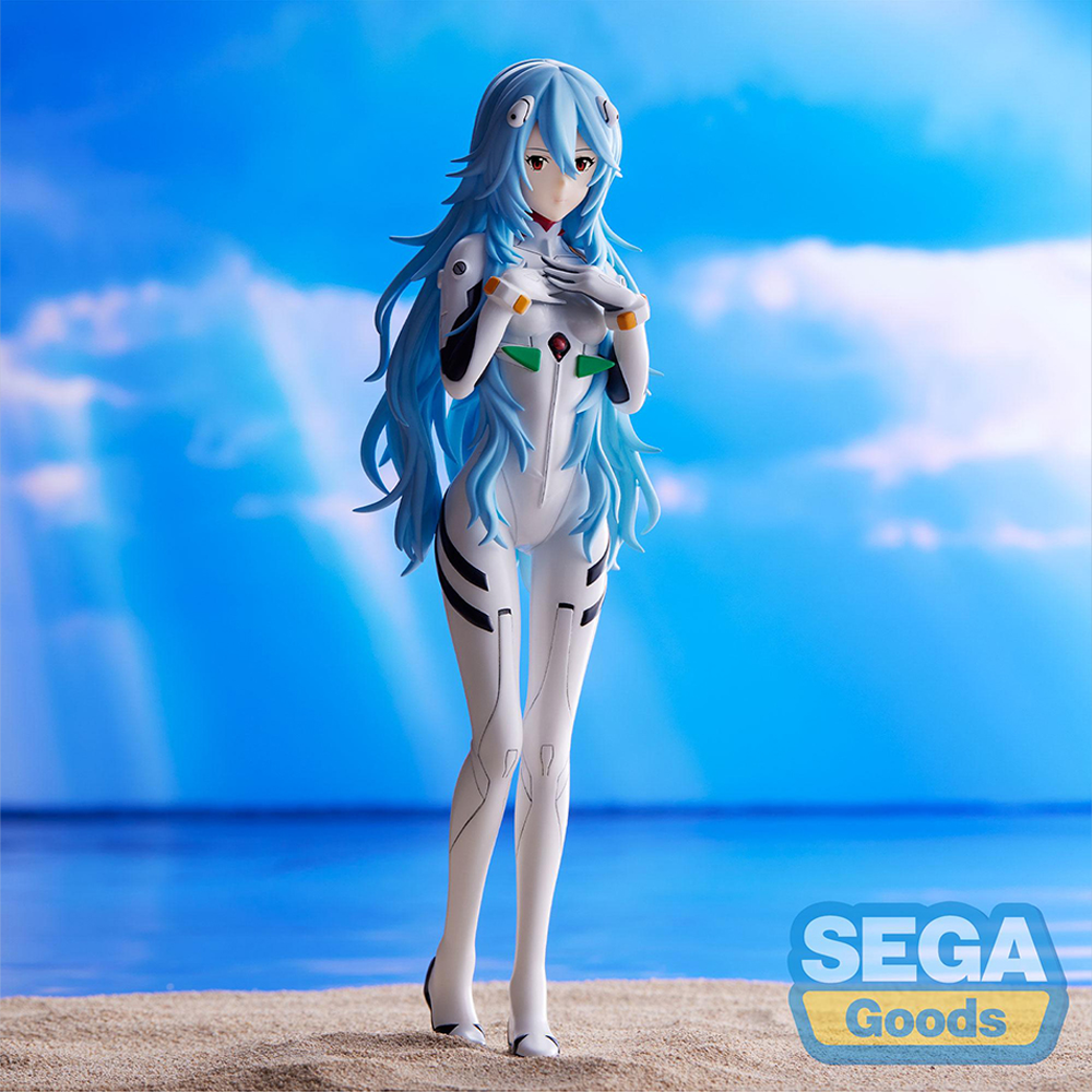 SEGA: Evangelion: 3.0+1.0 Thrice Upon a Time - Rei Ayanami (Long Hair Ver.) SPM Figure