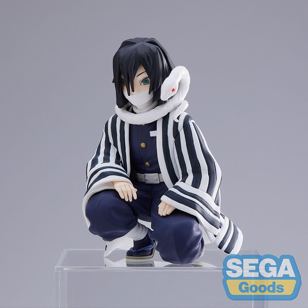SEGA: Demon Slayer: Kimetsu no Yaiba - Obanai Iguro (Hashira Meeting) PM Perching Figure