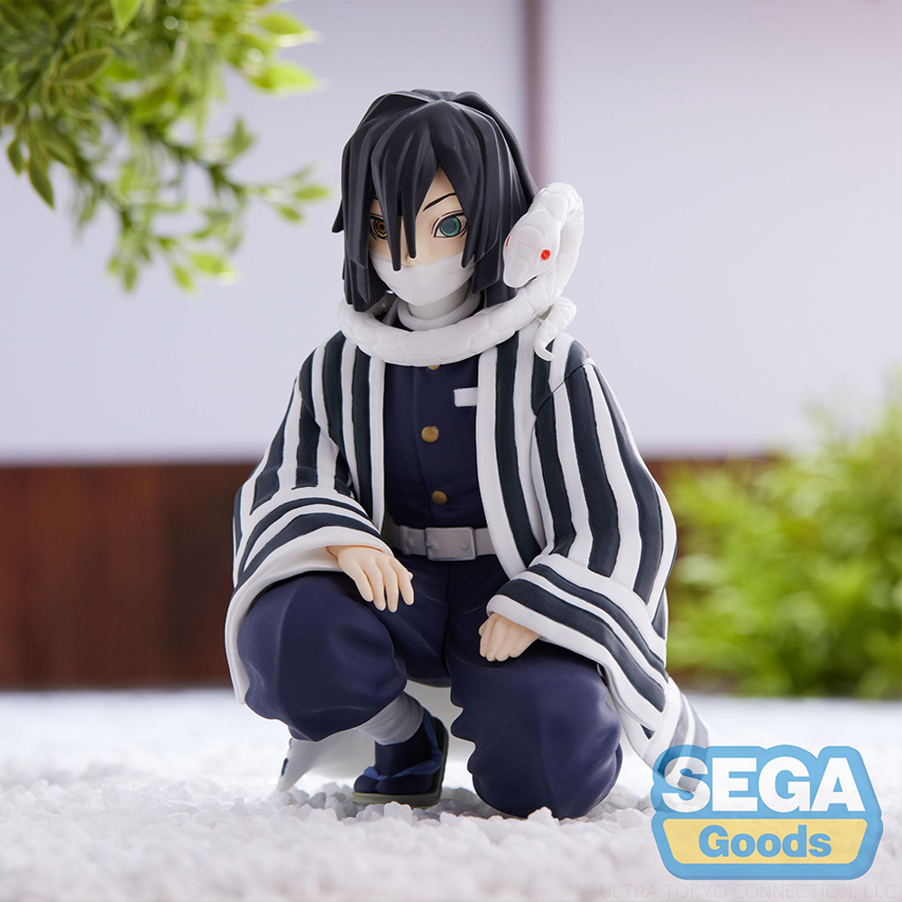 SEGA: Demon Slayer: Kimetsu no Yaiba - Obanai Iguro (Hashira Meeting) PM Perching Figure