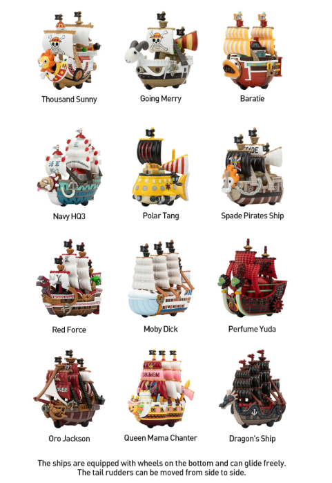 POP MART: One Piece - The Grand Line Series Vehicles - 1 Blind Box