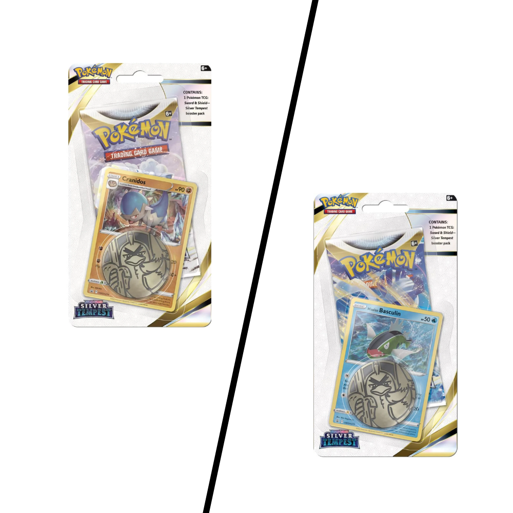 Pokemon Trading Card Game: Sword & Shield - Silver Tempest Checklane Blister Pack (Random)