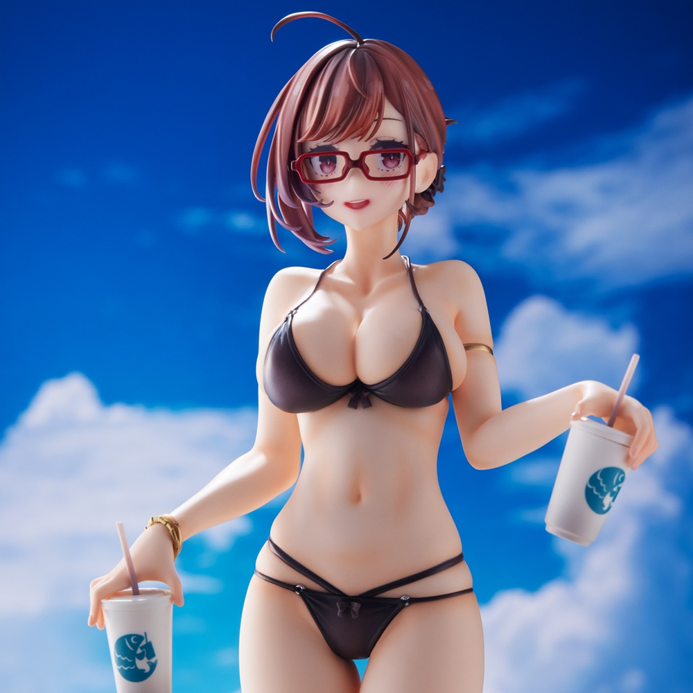 Union Creative: 92M Illustration Kinshi no Ane (Swimsuit Ver.) Complete Figure