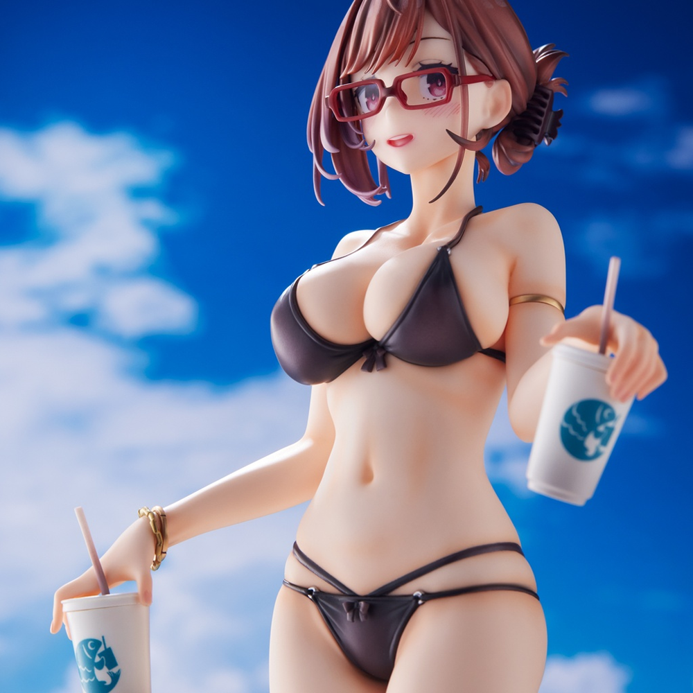 Union Creative: 92M Illustration Kinshi no Ane (Swimsuit Ver.) Complete Figure