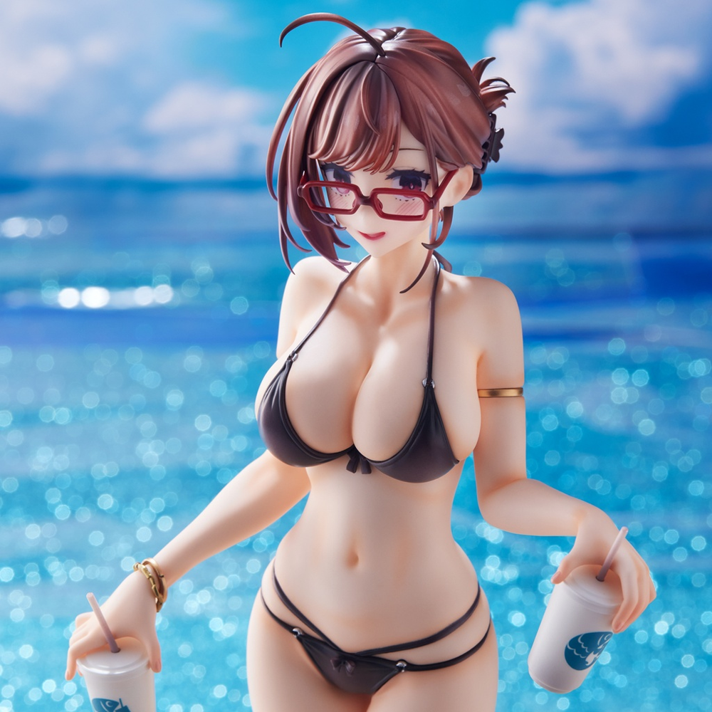 Union Creative: 92M Illustration Kinshi no Ane (Swimsuit Ver.) Complete Figure