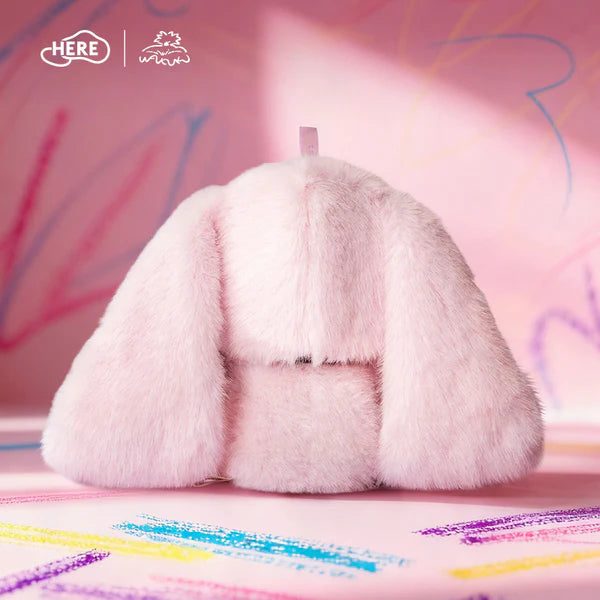 Heretoy: WAKUKU Sweet Heart Rabbit Vinyl Plush Doll Pendant