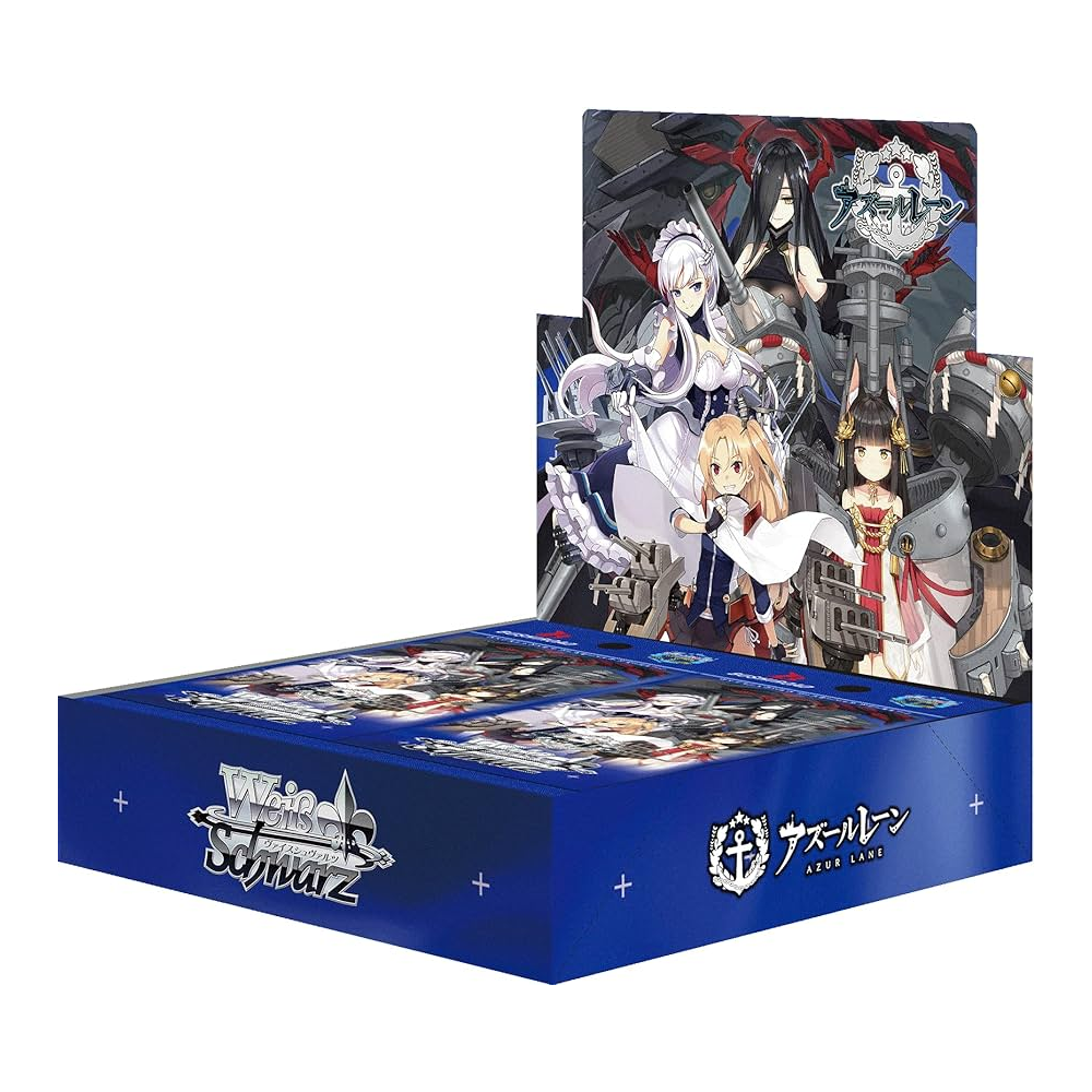 weiss schwarz japanese booster box Weiss Schwarz: Azur Lane Booster Box (16 Booster Packs) [Japanese Vers