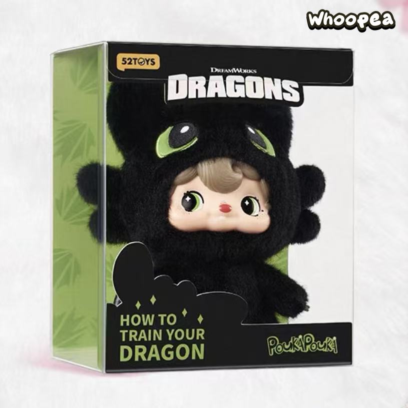 HereToy: WAKUKU Toothless Plush Toy Hang Tag