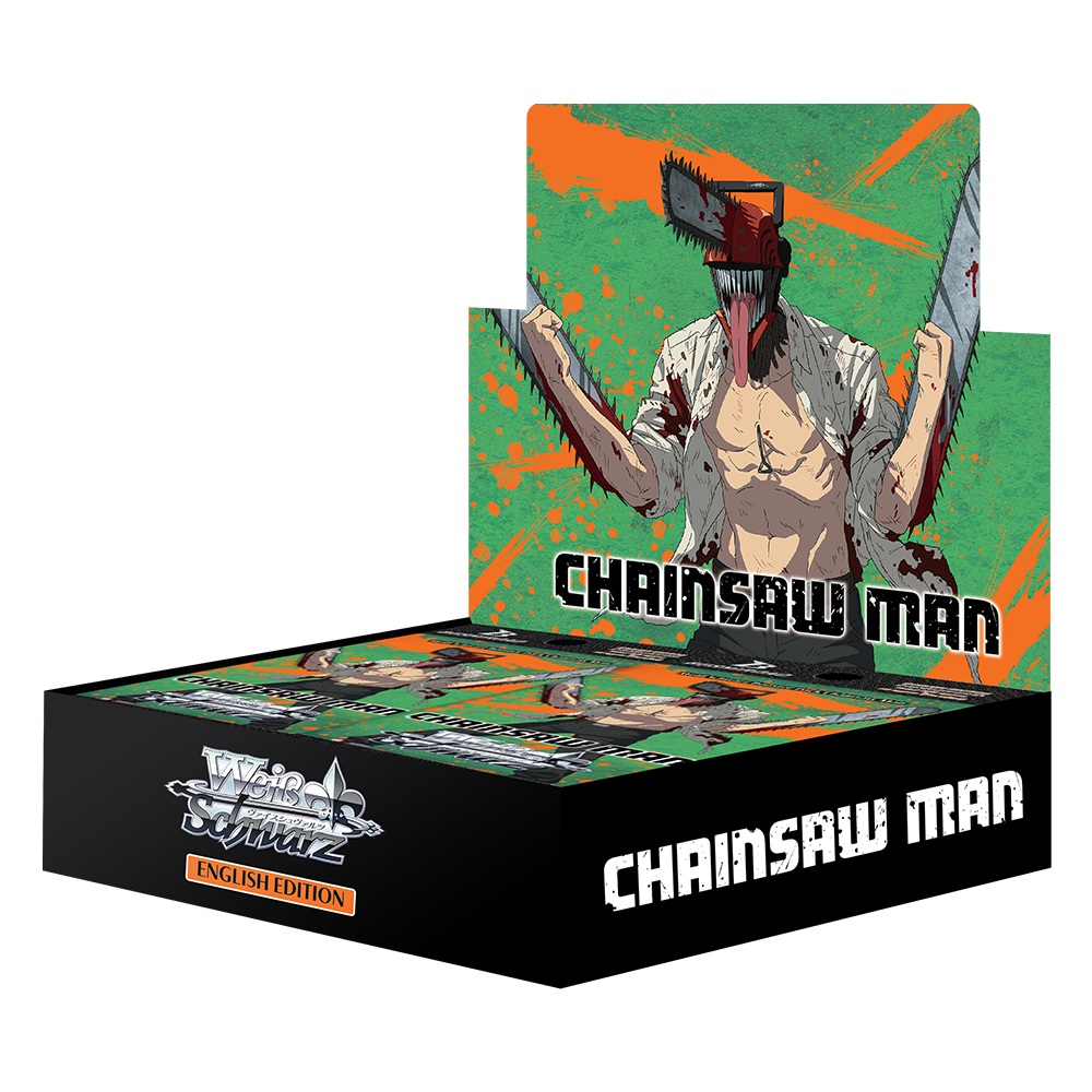 Weiss Schwarz: Chainsaw Man Booster Box (16 Booster Packs) Weiss Schwarz: Chainsaw Man Booster Box (16 Booster Packs)