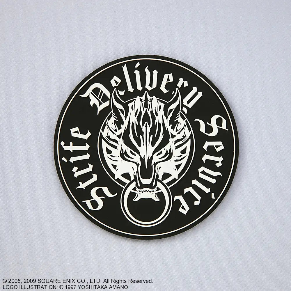 SQUARE ENIX: Final Fantasy VII Advent Children - Glass & Coaster Set - Strife Delivery Service