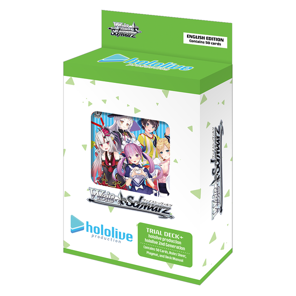Weiss Schwarz: hololive production 2nd Generation Trial Deck+