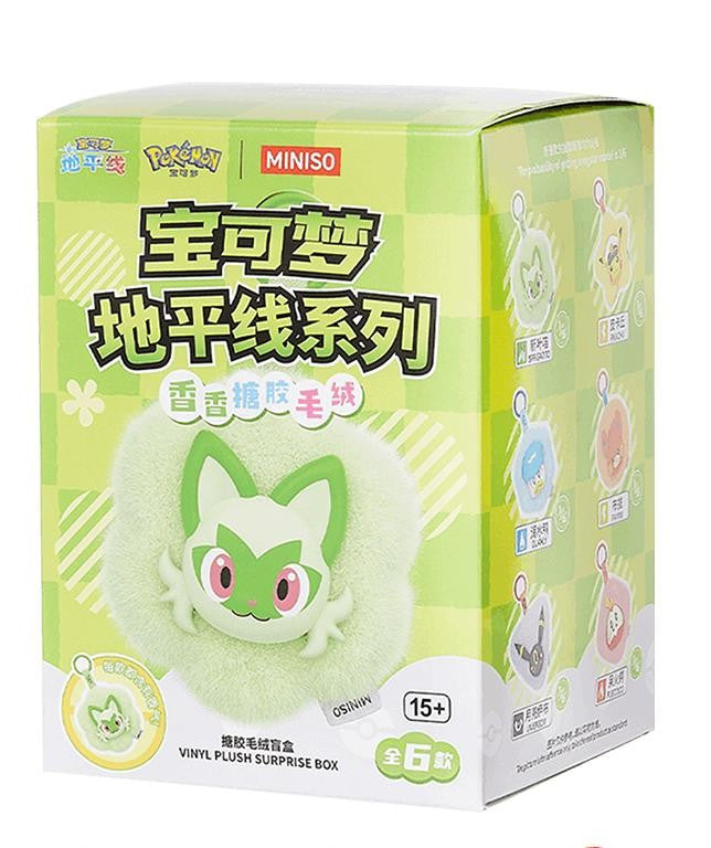 MINISO: Pokémon Horizons Scented Vinyl Plush Keychain - 1 Blind Box