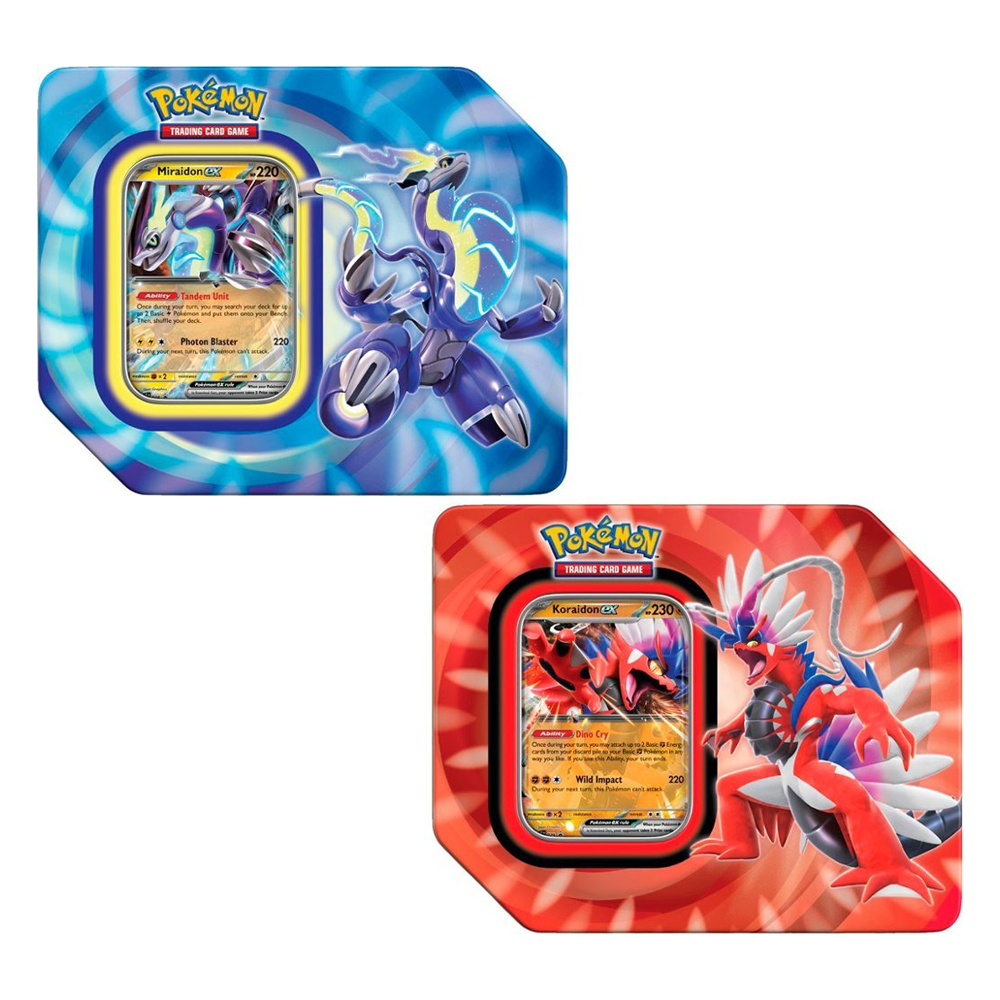 Pokemon Trading Card Game: Paldea Legends Tin (Assortment) Pokemon Trading Card Game: Paldea Legends Tin (Assortment)