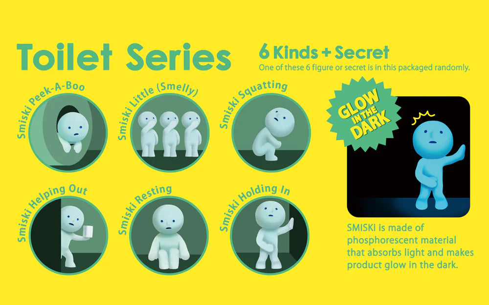 Dreams: Smiski Toilet Series - 1 Blind Box