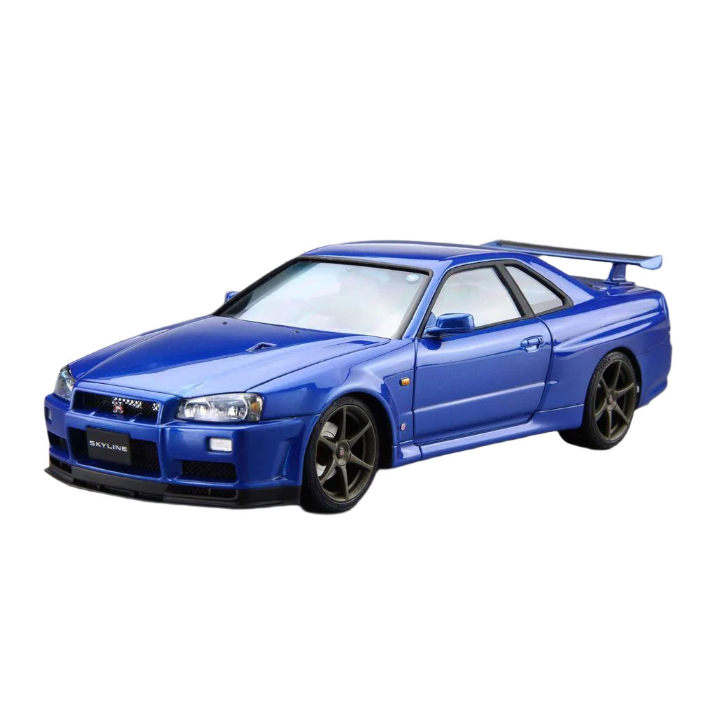 Aoshima 1/24 Nissan BNR34 Skyline GT-R V-Spec II '02