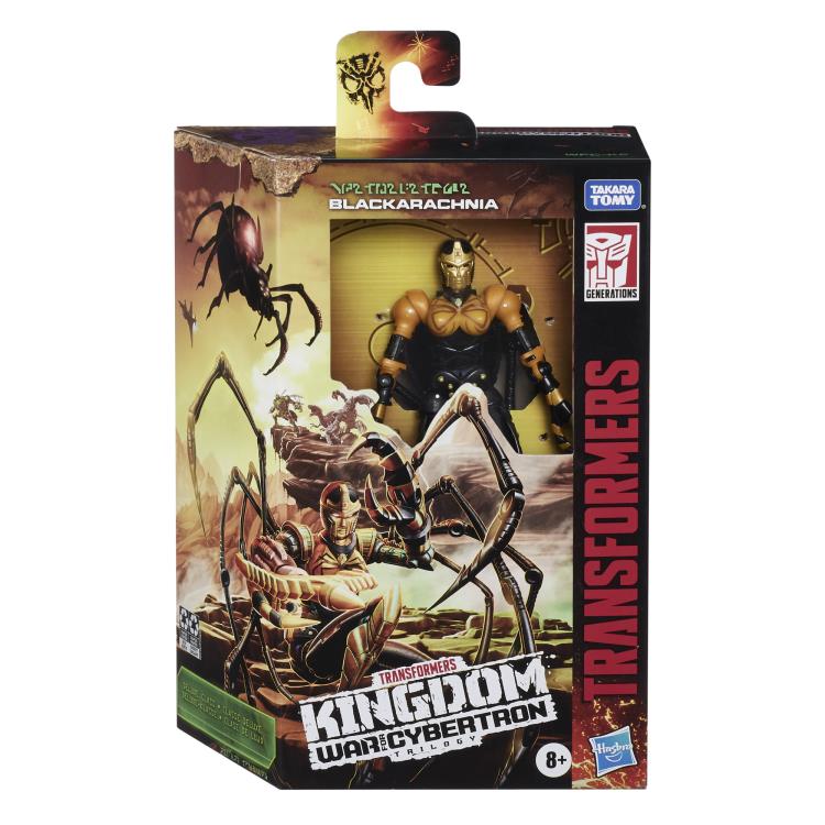 Transformers Generations Kingdom Deluxe - Blackarachnia Action Figure