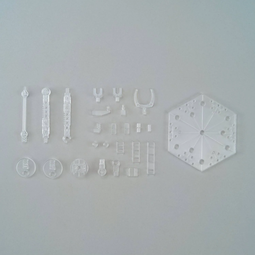 Bandai Spirits: 1/144 Clear Action Base 5 Display Stand