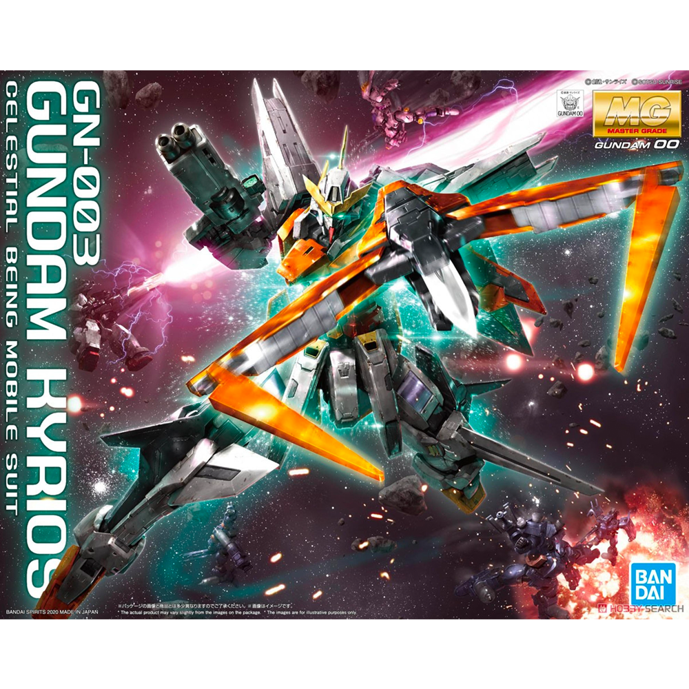 Bandai Spirits: Gundam 00 - MG 1/100 Gundam Kyrios Model Kit