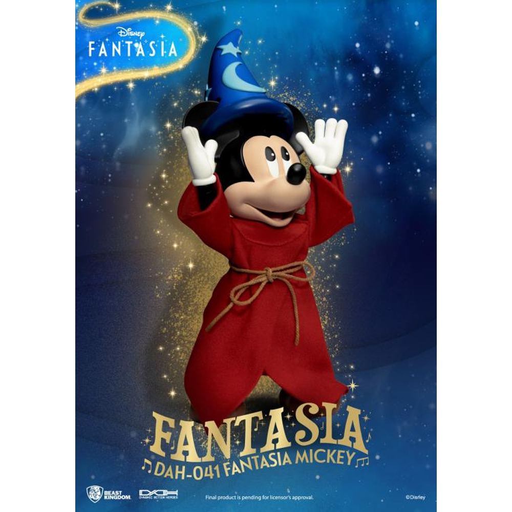 Beast Kingdom: Fantasia - Dynamic 8ction Heroes Sorcerer Mickey DAH-041