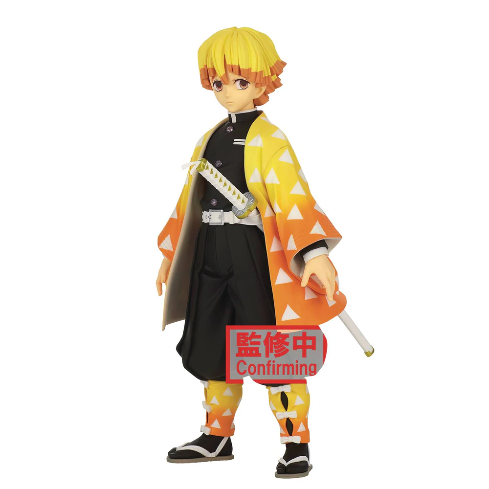 Demon Slayer: Kimetsu No Yaiba Agatsuma Zenitsu Action PVC Figure Toys 5.5  BULK 