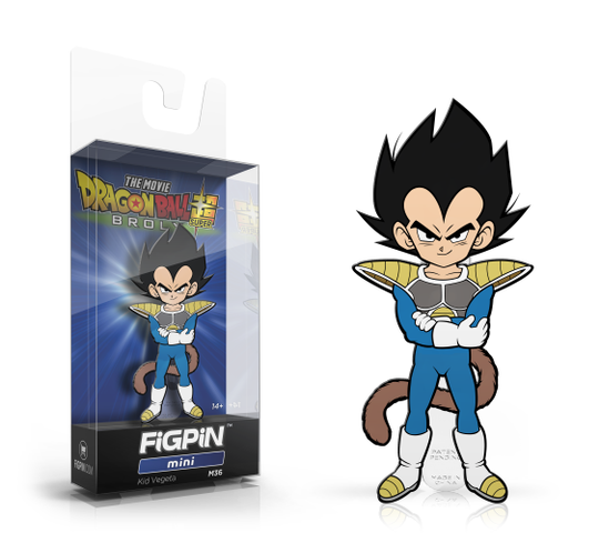 FiGPiN Dragon Ball Super Broly Movie Vegeta #190 green