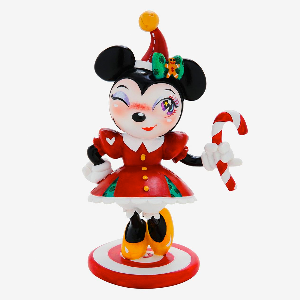 The World of Miss Mindy - Christmas Mini Mouse Mouse Figure