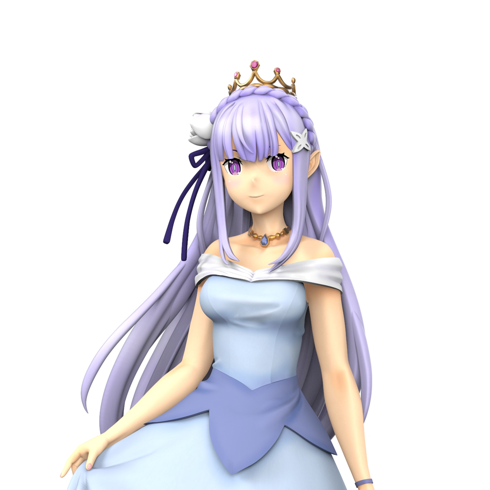 FuRyu: Re:Zero Starting Life in Another World - Fairy Tale Emilia (Nemurihime) SSS Figure