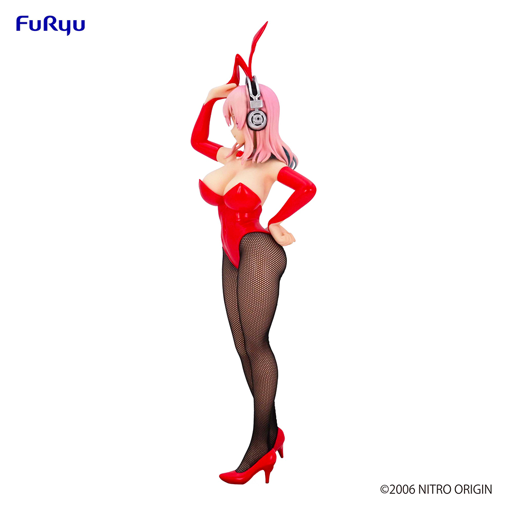 FuRyu: BiCute Bunnies - Super Sonico (Red Rabbit Ver.) Figure
