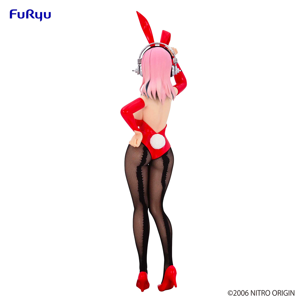 FuRyu: BiCute Bunnies - Super Sonico (Red Rabbit Ver.) Figure