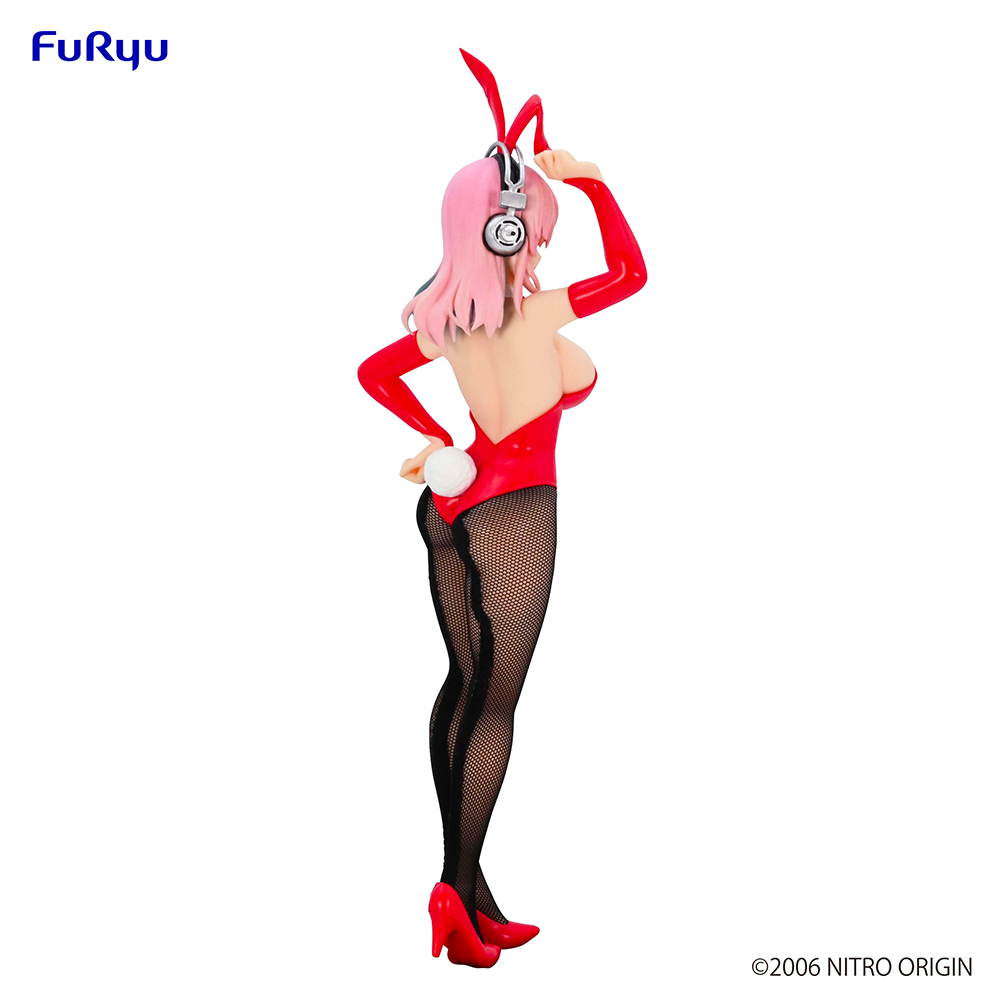 FuRyu: BiCute Bunnies - Super Sonico (Red Rabbit Ver.) Figure