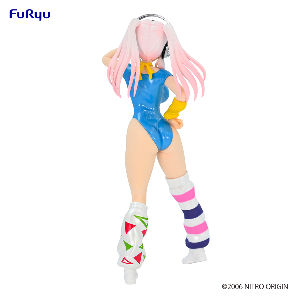 FuRyu: Nitroplus - Super Sonico (1980's Blue Another Color Ver.) Concept Figure