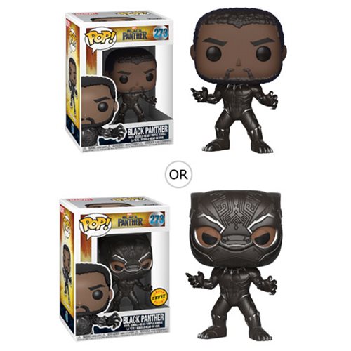 FU23129 Funko POP! Marvel Black Panther - Black Panther Vinyl Figure #273