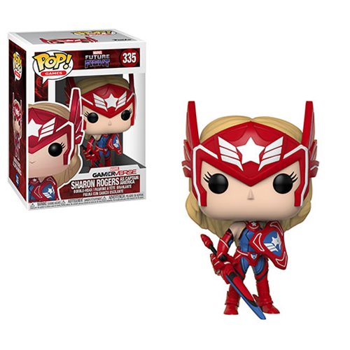 FU26853 Funko POP! Marvel Future Fight - Sharon Rogers Vinyl Figure #335