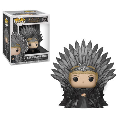 FU37796 Funko POP! Deluxe: Game of Thrones - Cersei Lannister on Iron Throne Vinyl Figure #73