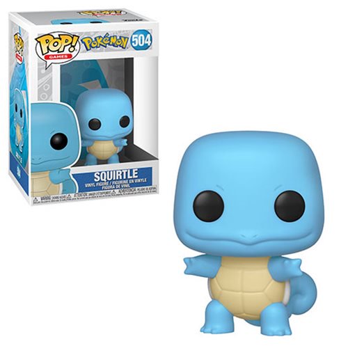 FU39442 Funko POP! Pokemon - Squirtle Vinyl Figure #504