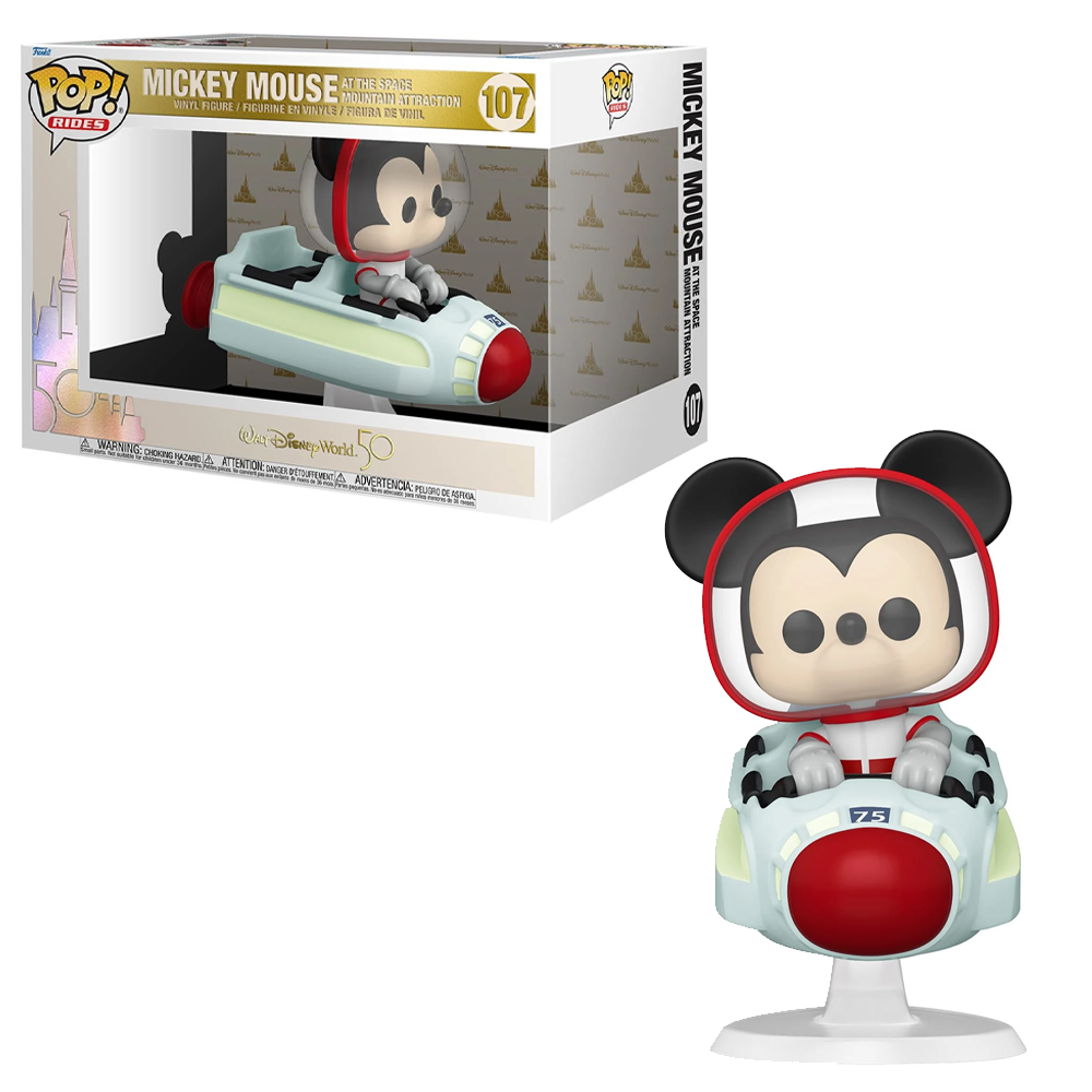 Funko Disney - Mickey Mouse at Space Mountain 50th Anniversary Pop! Ride