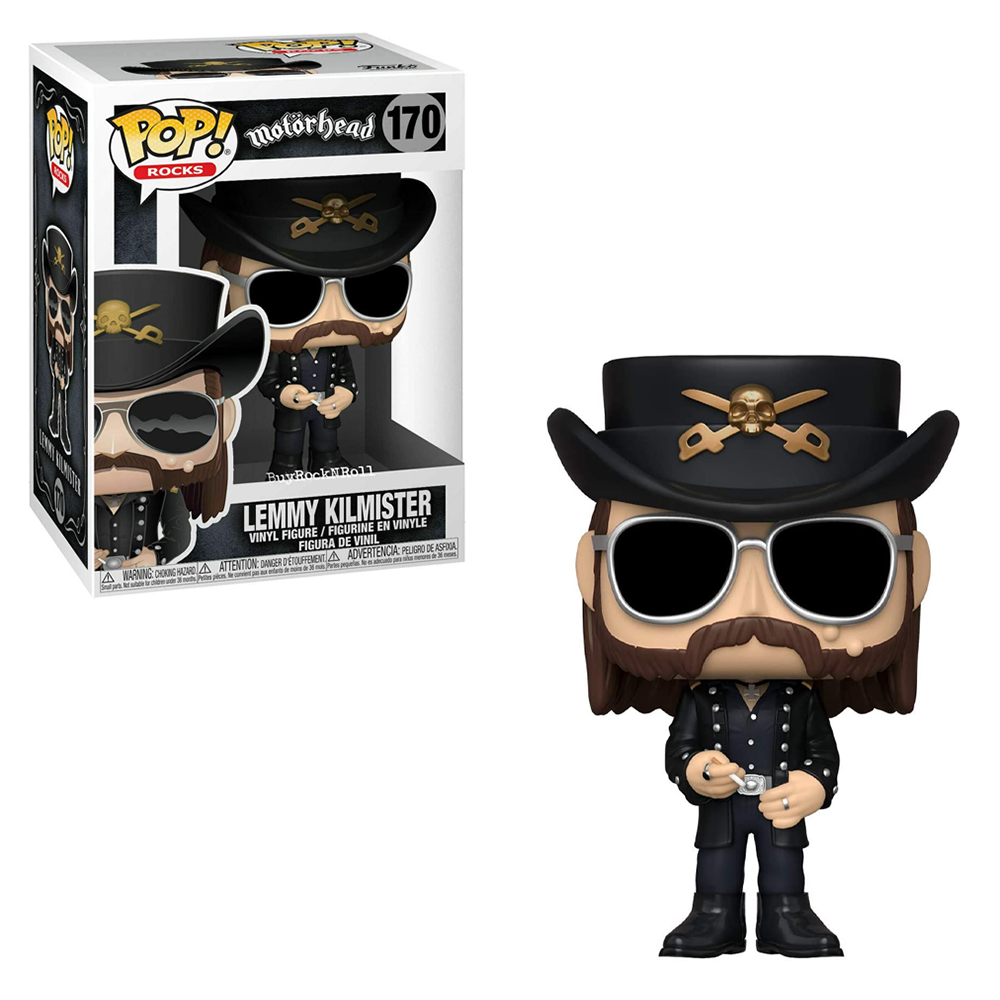 FU47005 Funko POP! Rocks: Motorhead - Lemmy Vinyl Figure #170