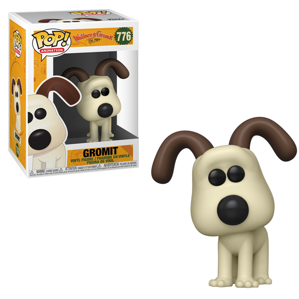 FU47694 Funko POP! Wallace and Gromit - Gromit Vinyl Figure #776