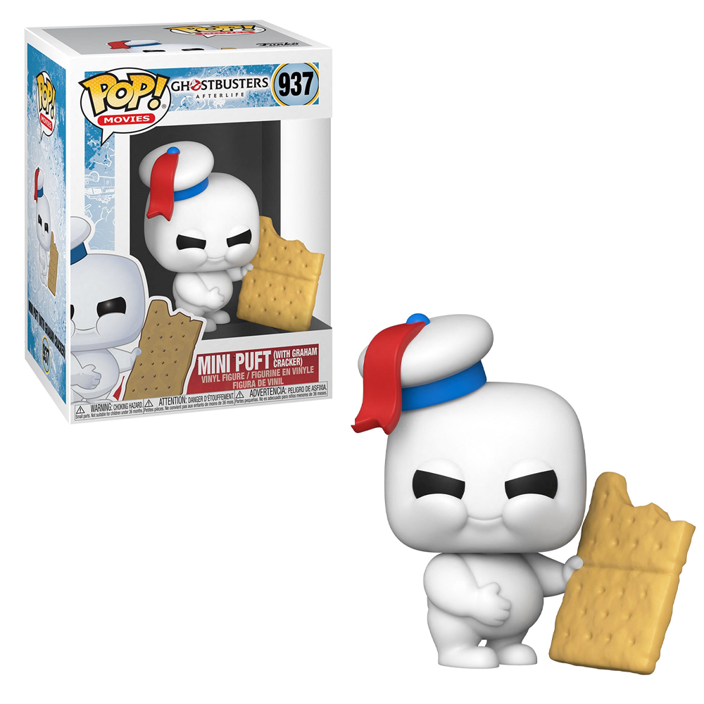 FU48494 Funko POP! Ghostbusters 3: Afterlife - Puft with Graham Cracker Vinyl Figure #937