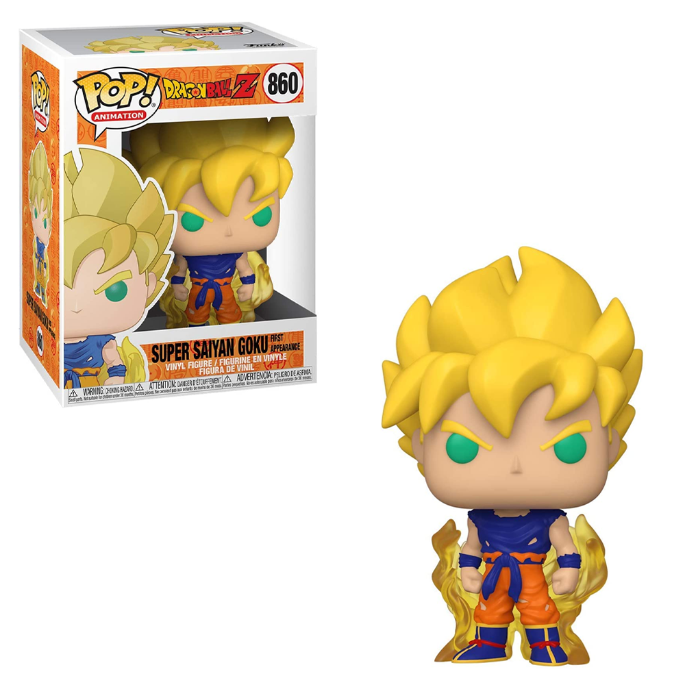 FU48600 Funko POP! Dragon Ball Z - Super Saiyan Goku (1st Appearance) Vinyl Figure #860