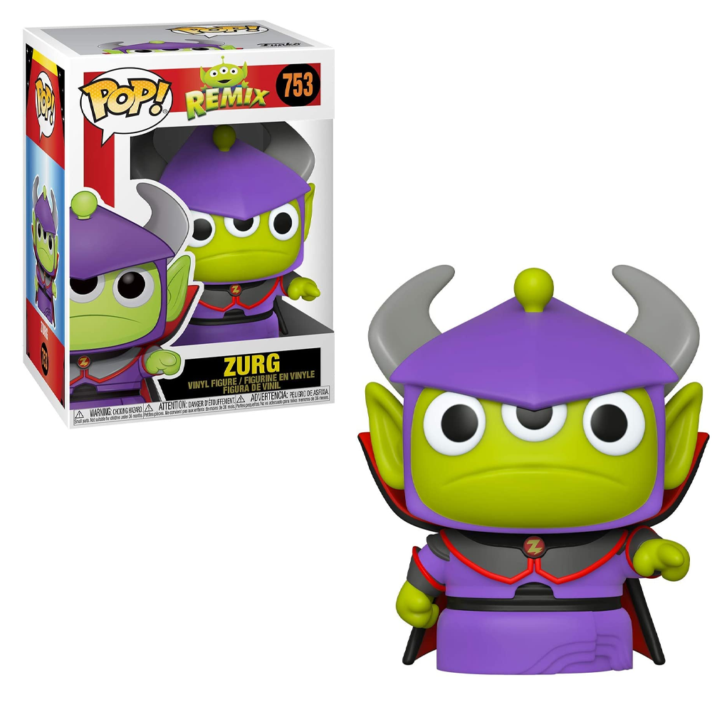Funko POP! Pixar Alien Remix - Alien as Zurg Vinyl Figure #753 Funko POP! Pixar Alien Remix - Alien as Zurg Vinyl Figure #753