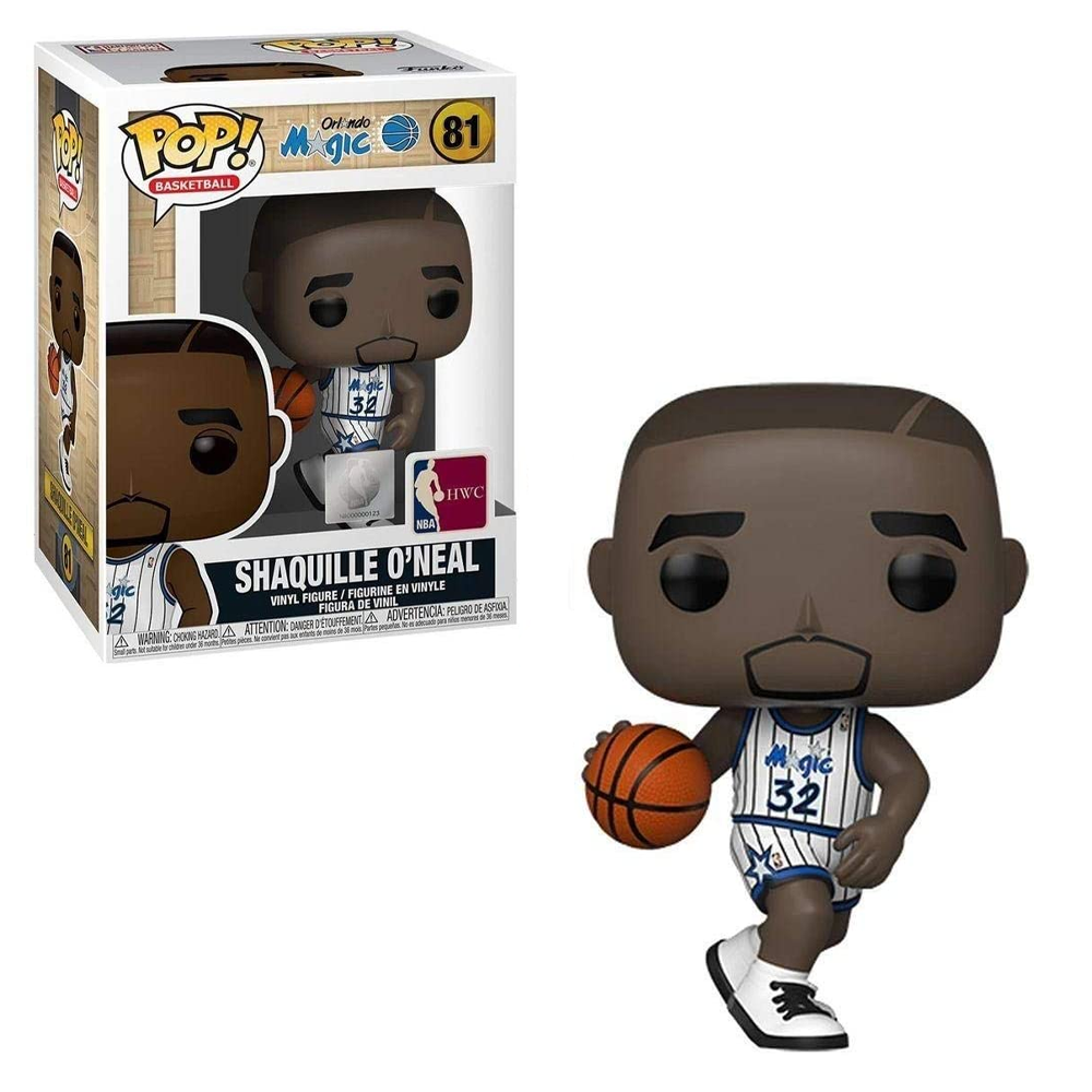 FU49304 Funko POP! NBA: Legends - Shaquille O'Neal (Magic Home) Vinyl Figure #81