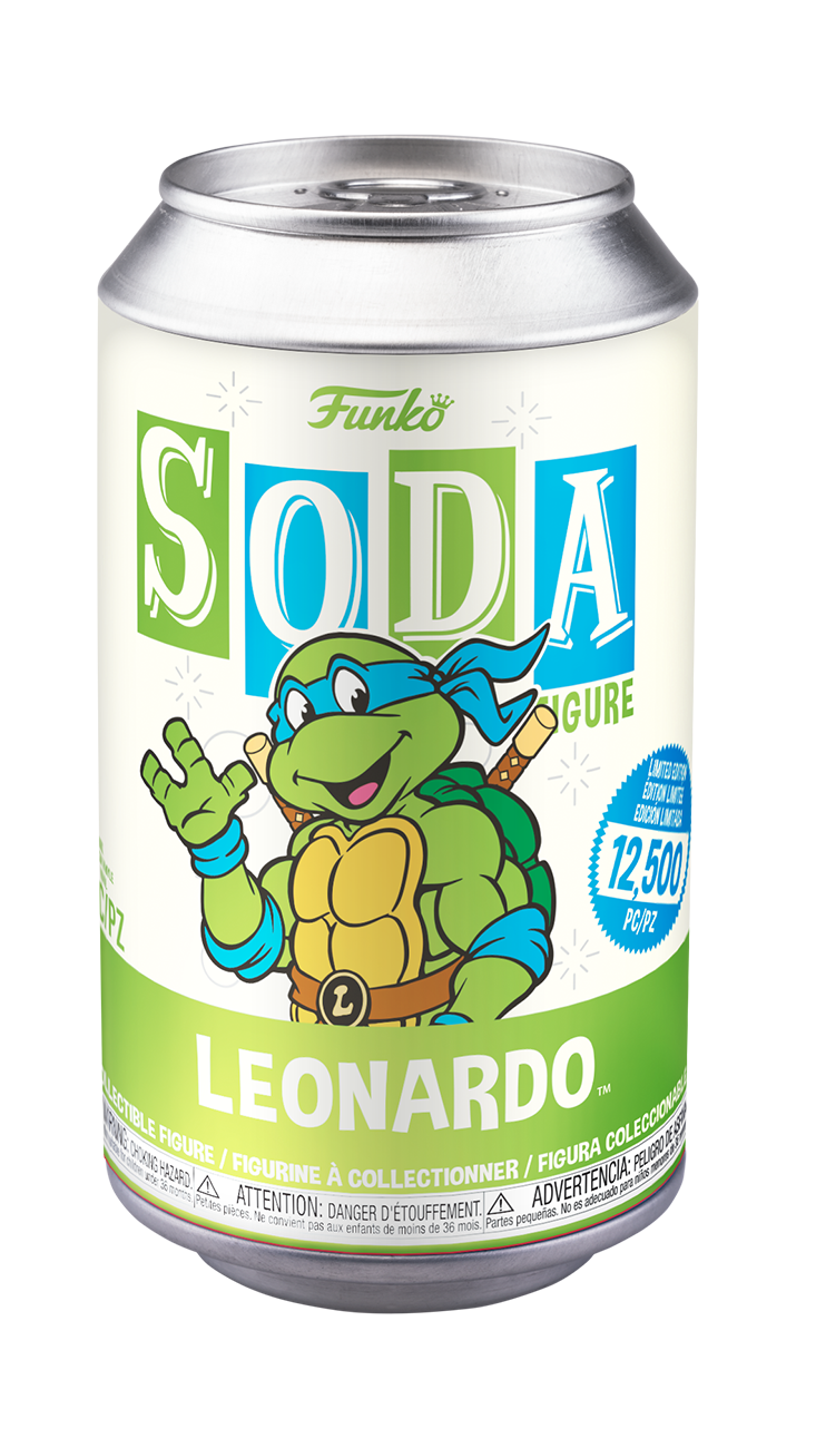 FU49480 Funko Vinyl SODA: Teenage Mutant Ninja Turtles - Leonardo Vinyl Figure