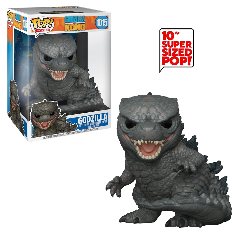 Funko POP! Godzilla vs Kong - 10-Inch Godzilla Vinyl Figure #1015 Funko POP! Godzilla vs Kong - 10-Inch Godzilla Vinyl Figure #1015