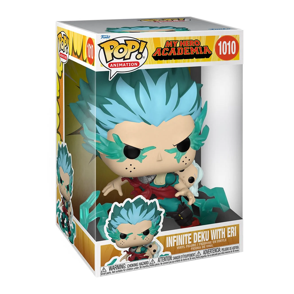 Funko POP! My Hero Academia - 10-Inch Infinite Deku with Eri Vinyl Figure #1010