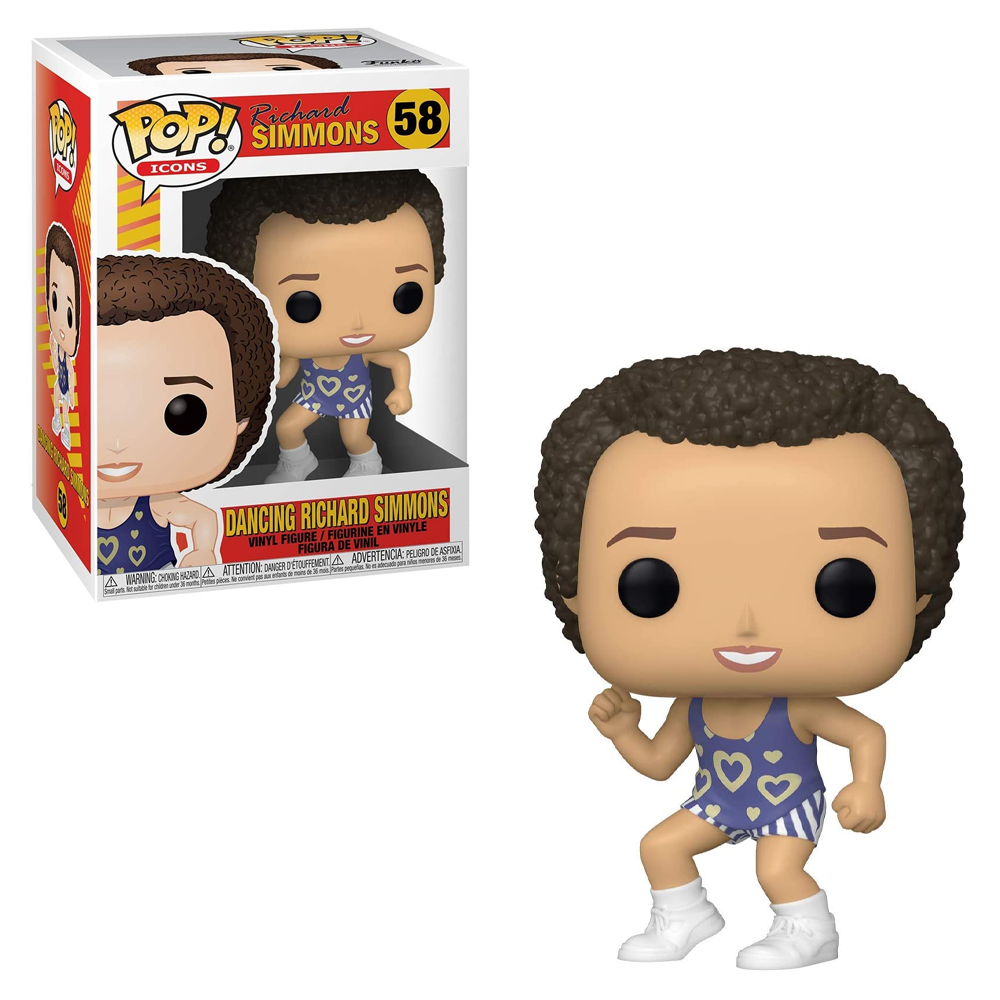 FU52615 Funko POP! Icons - Dancing Richard Simmons Vinyl Figure #58