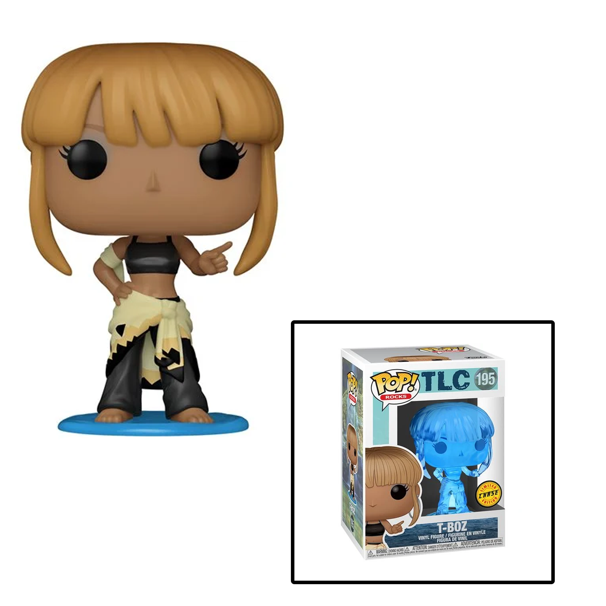 Funko POP! TLC - T-Boz Vinyl Figure #195 Funko POP! TLC - T-Boz Vinyl Figure #195