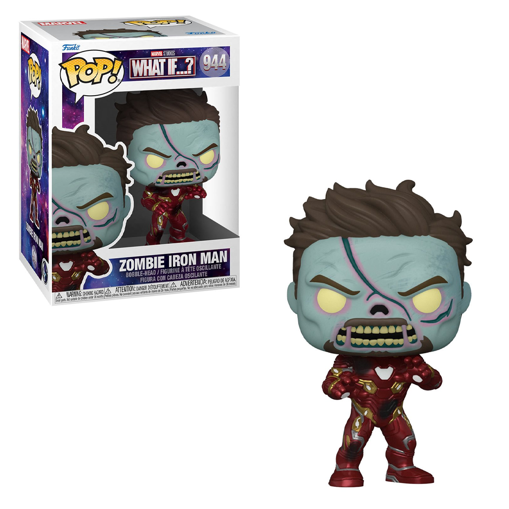 Funko POP! Marvel: What If - Zombie Iron Man Vinyl Figure #944 Funko POP! Marvel: What If - Zombie Iron Man Vinyl Figure #944